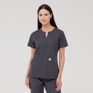 🌻3 for $18 Carhartt Force Essential Notch Neck Tonic Scrub Top Size Medium